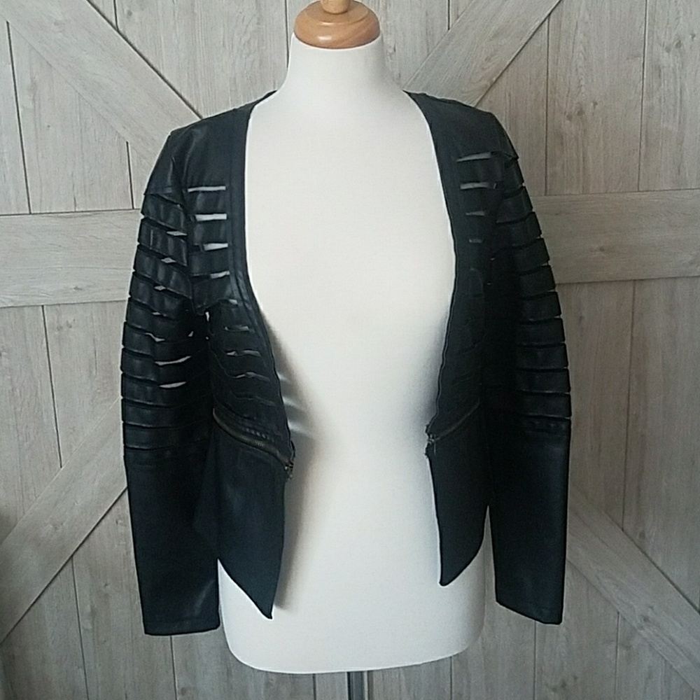 Leather jacket